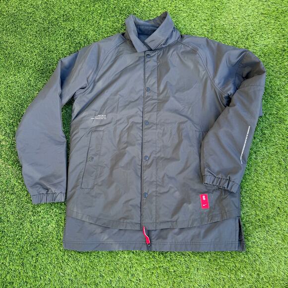 Nike Kyrie Protect Loose Fit Basketball Jacket BV9299-010 Black Mens Size M - Picture 1 of 11